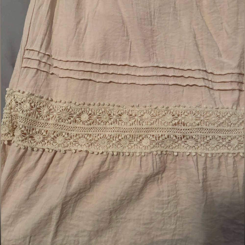 Beige Mini Dress - Picture 4 of 6
